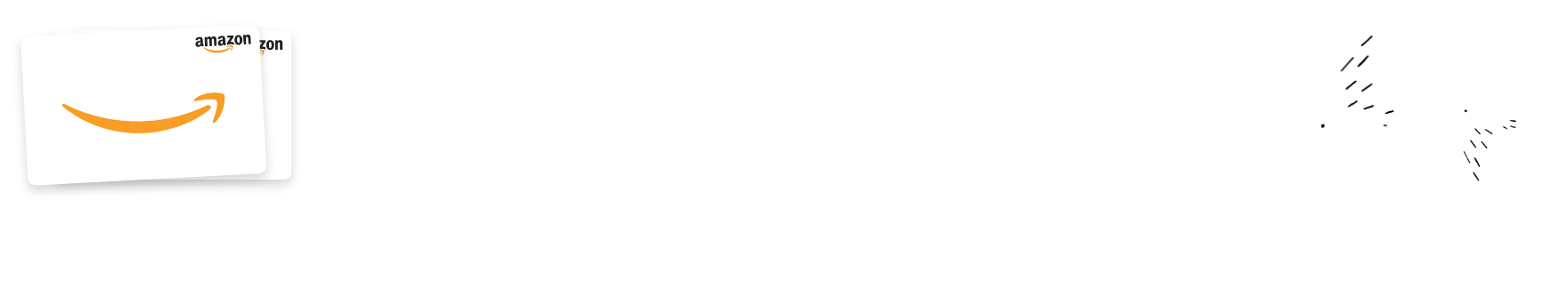 Amazonギフト兼3,000円分プレゼント