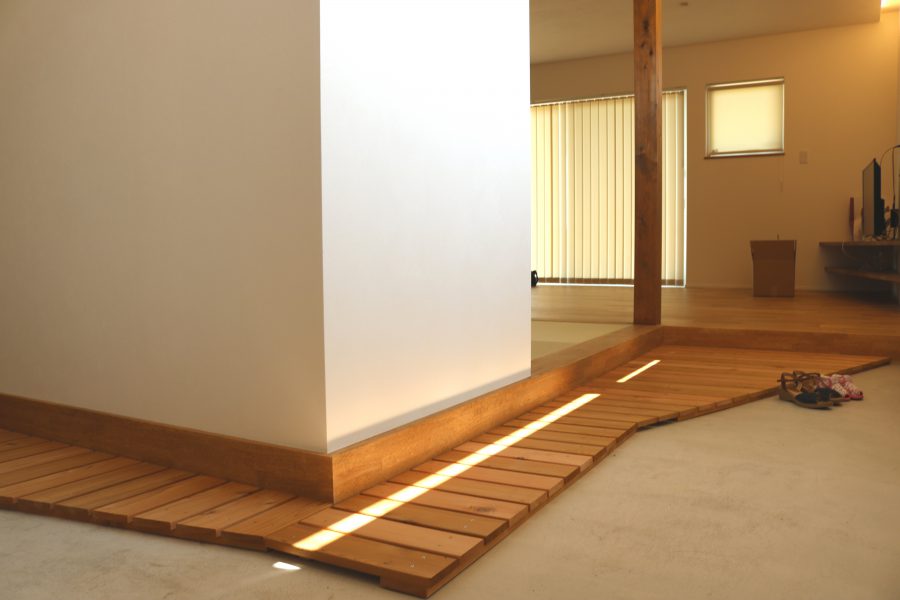 平屋×回遊動線の快適住まい