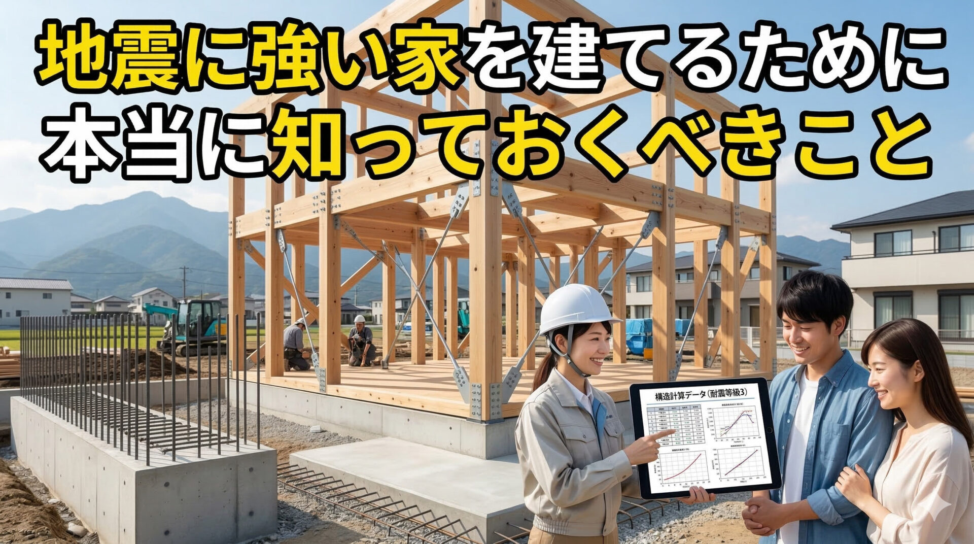 【岐阜 耐震等級3】地震に強い家を建てるために本当に知っておくべきこと