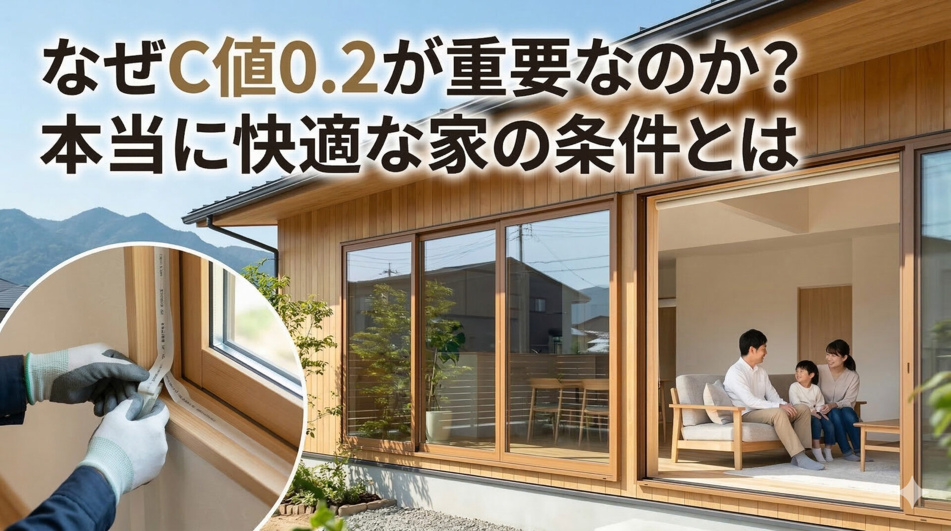 【岐阜 高気密住宅】なぜC値0.2が重要なのか？本当に快適な家の条件とは