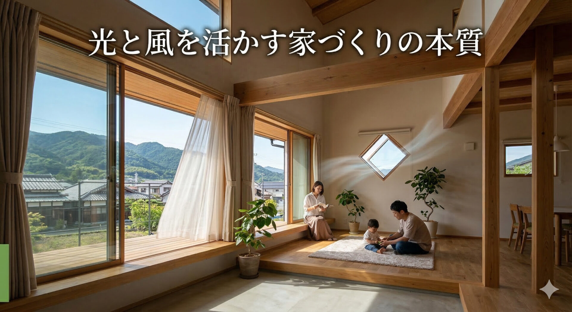 【岐阜 パッシブデザイン住宅】光と風を活かす家づくりの本質